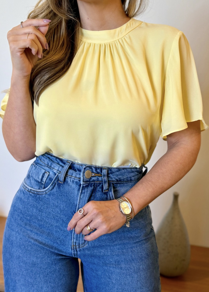 Blusa Manga Flare Larissa