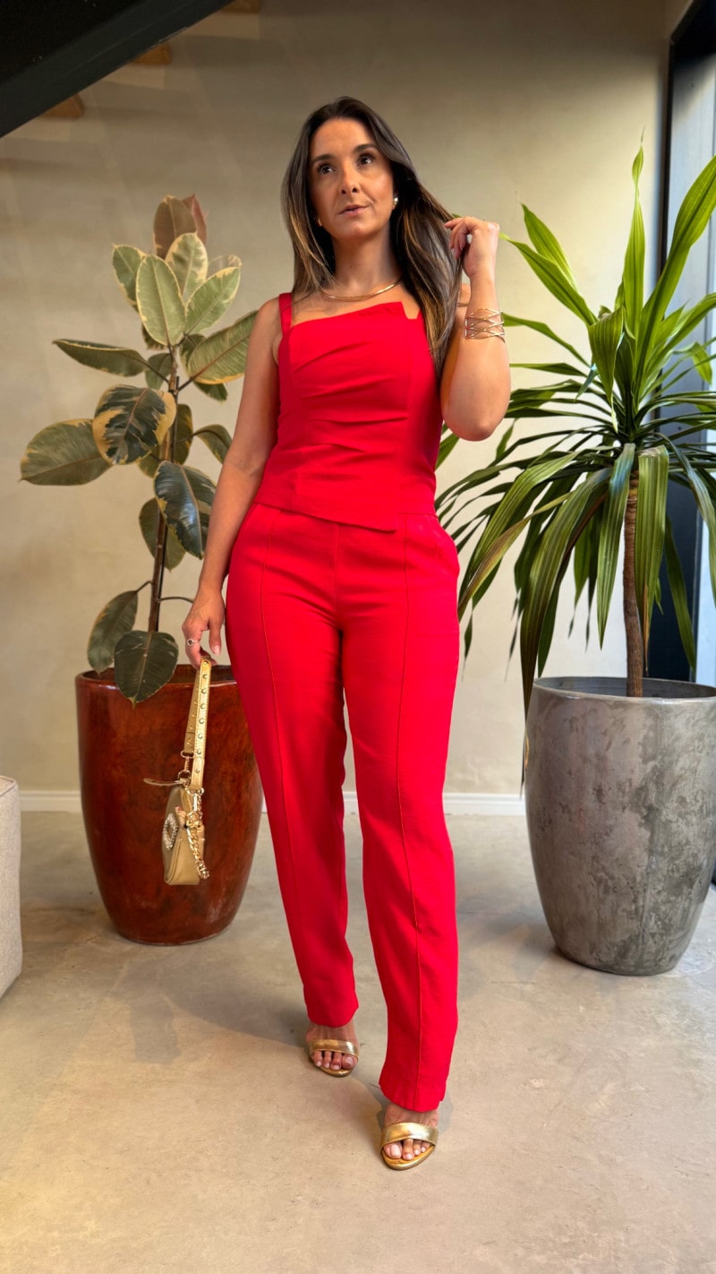 Conjunto Blusa E Calça Esther 