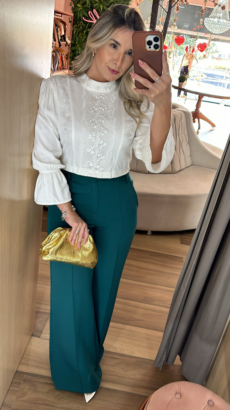Calça Pantalona Isabela