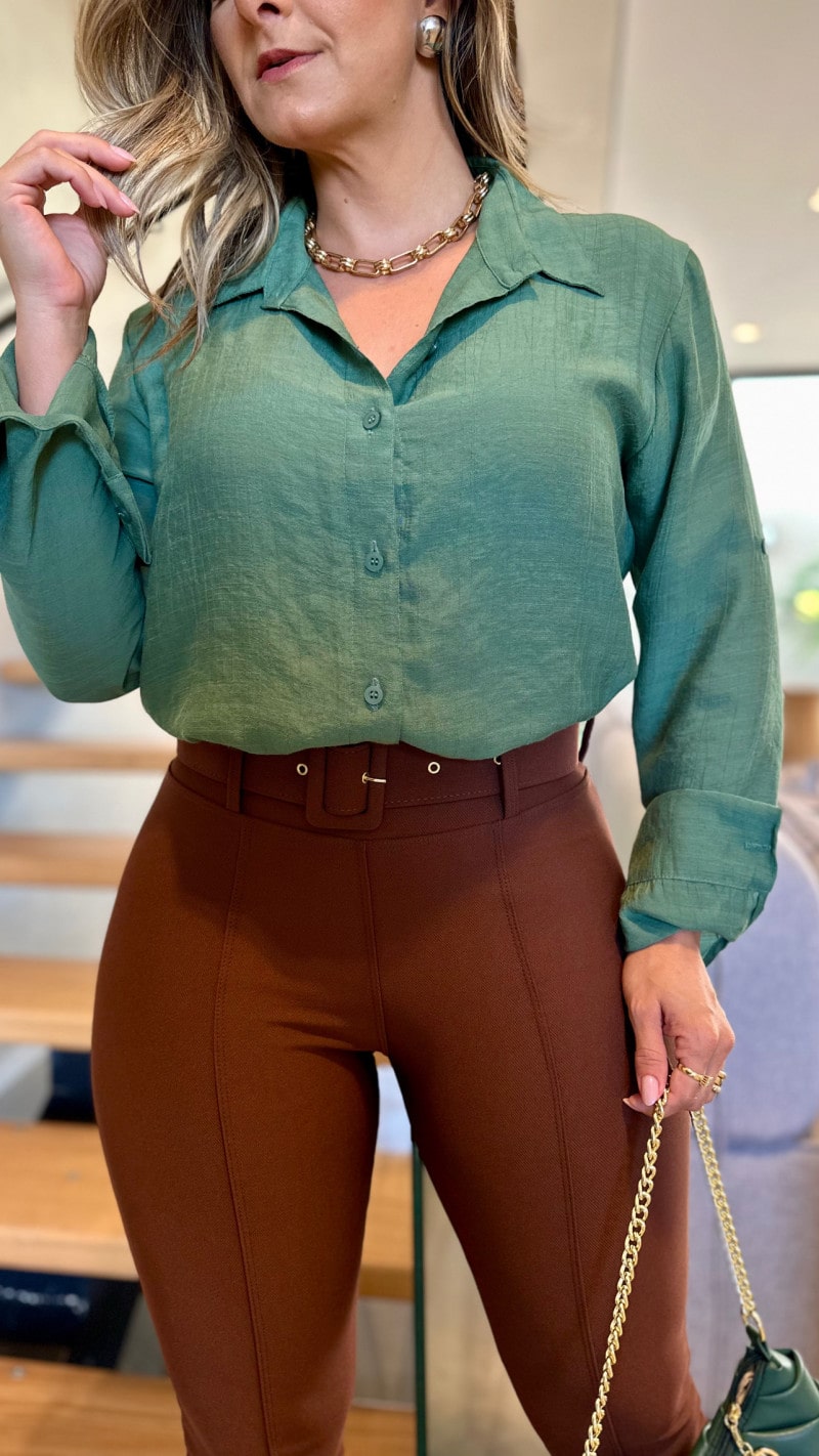 Camisa Básica Cambraia Malu