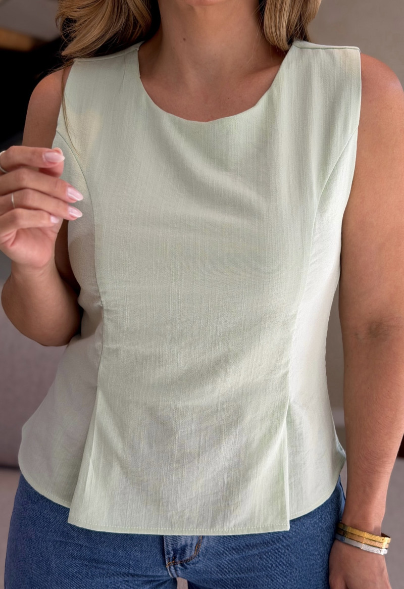 Blusa Regata Peplum Kiara 