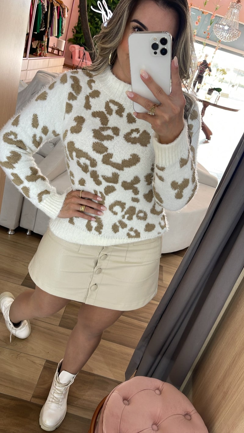 Tricot Animal Print 