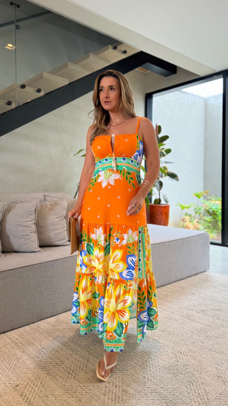 Vestido Longo Alcinha Vitoria