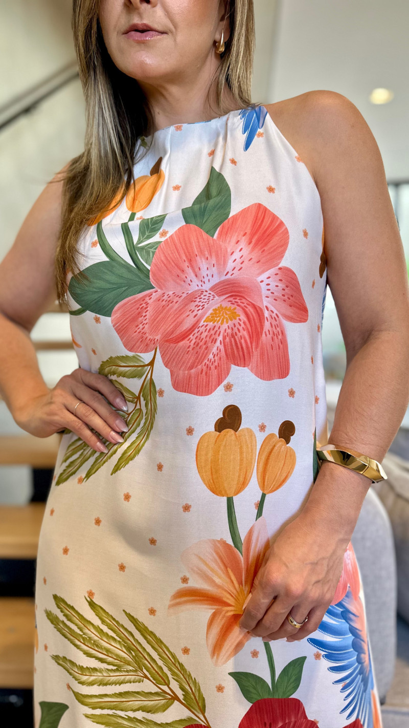 Vestido Midi Alcinha Tauany