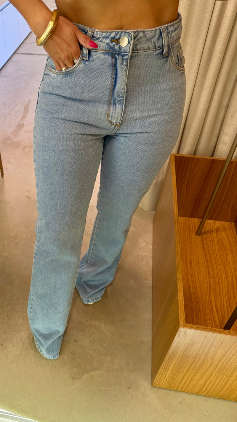 Calça Jeans Reta Cecilia