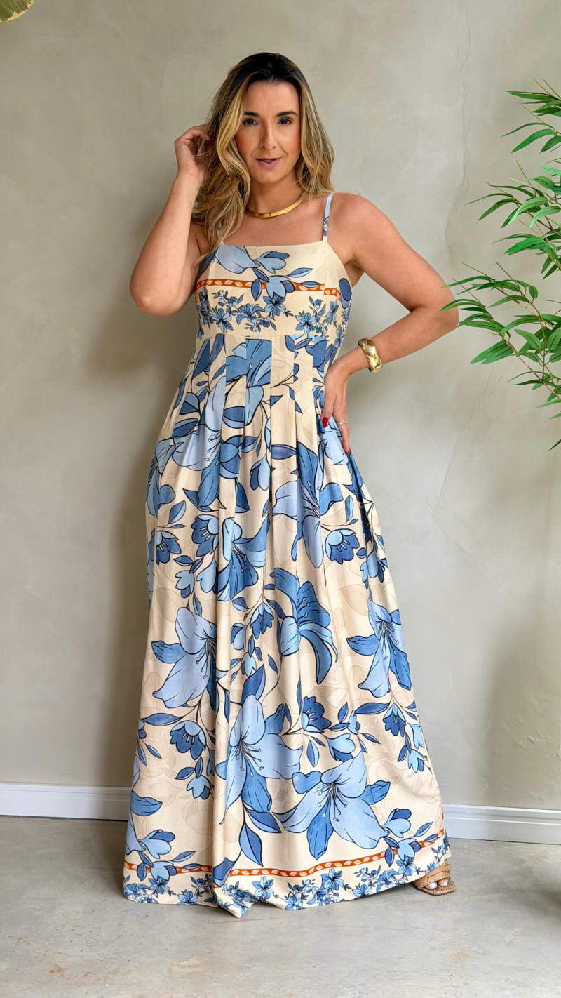 Vestido Longo Alcinha Noemi 