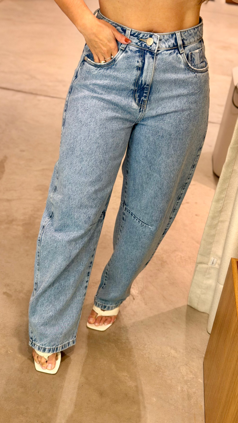 Calça Jeans Balloon Kamila