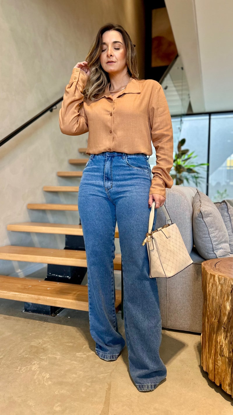 Camisa Linho Marisa