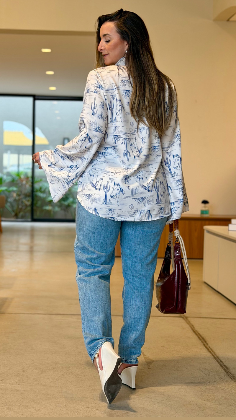 Calça Jeans Mom Andreia