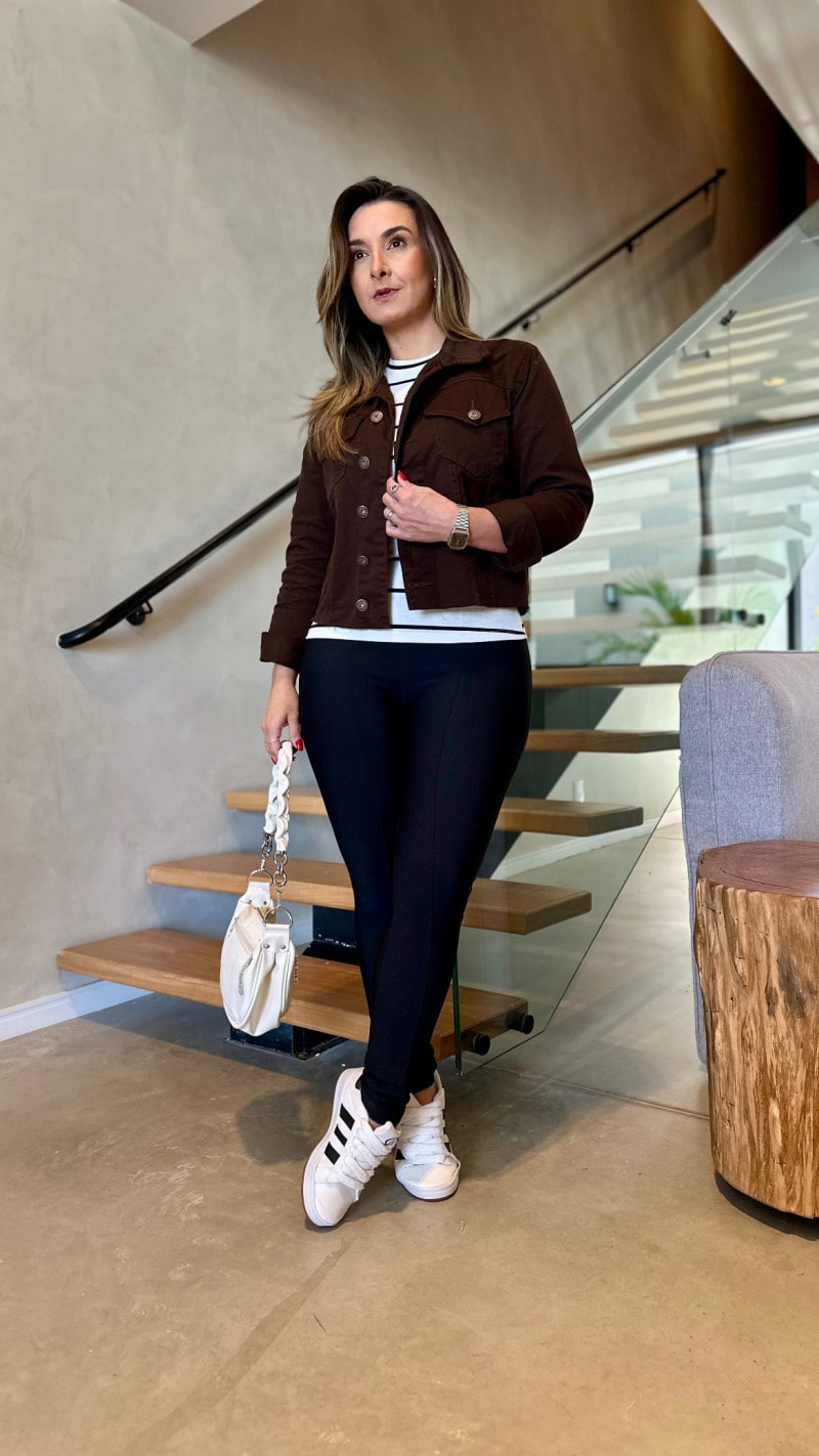Jaqueta Jeans Brown