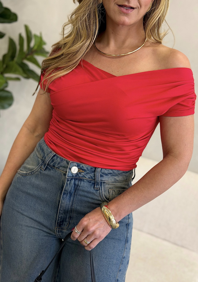 Blusa Ombro A Ombro Melina 