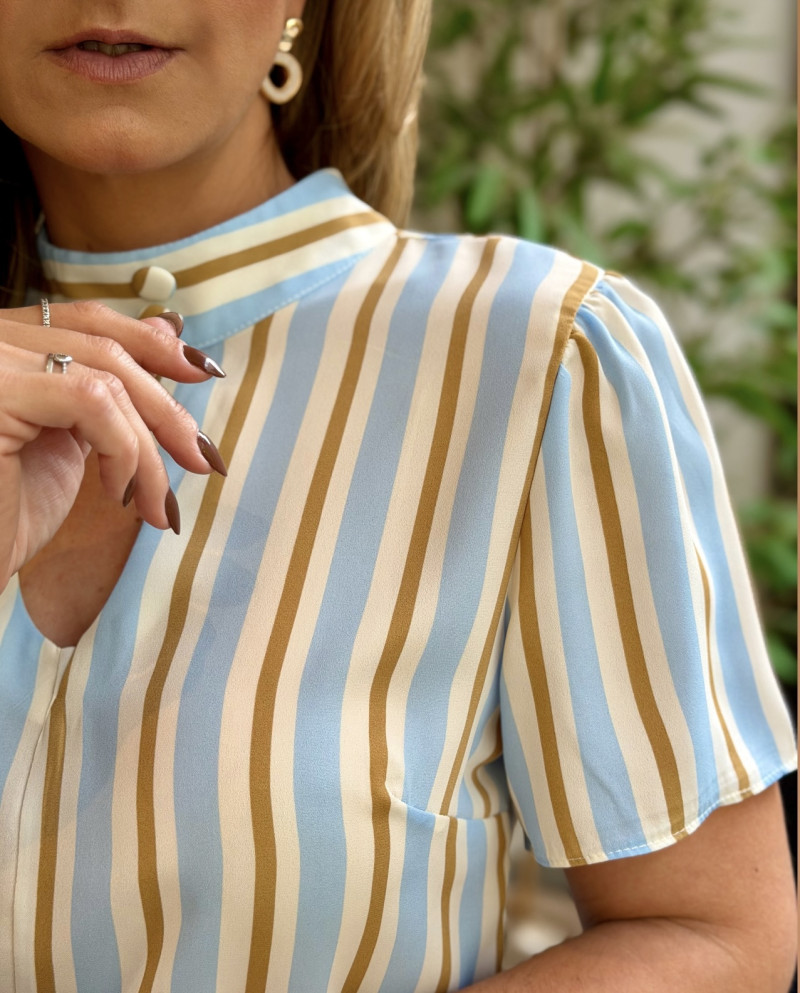 Blusa Listrada Moana 