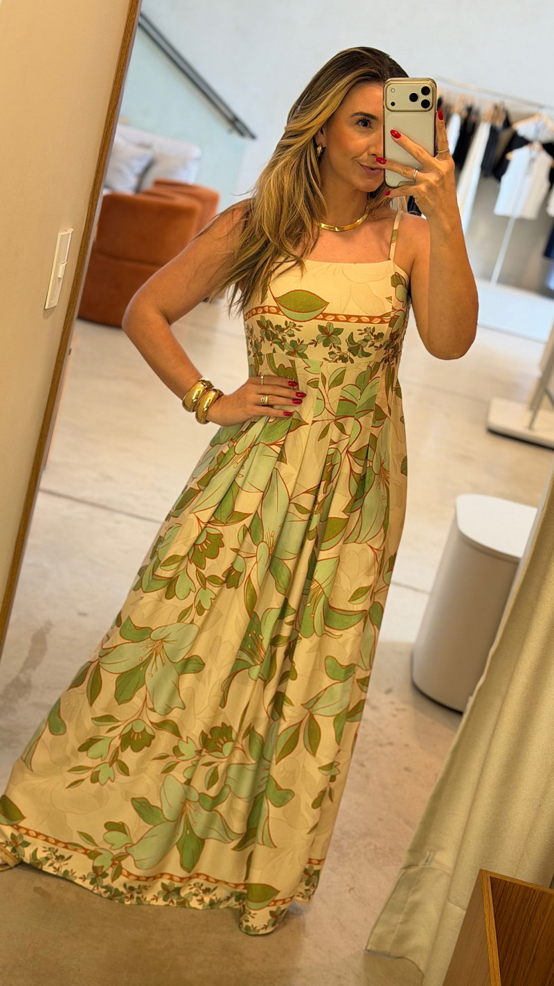 Vestido Longo Alcinha Noemi 