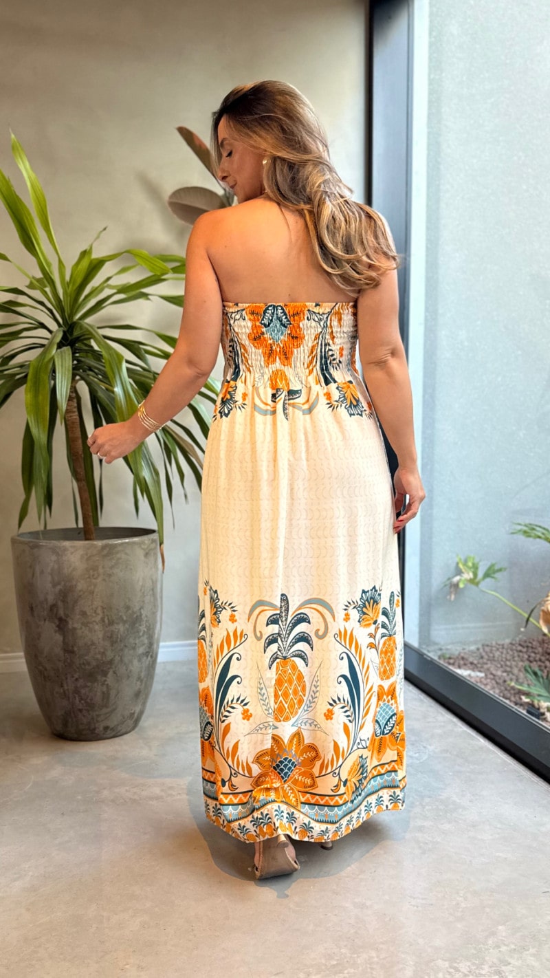 Vestido Midi Tomara Que Caia Tati