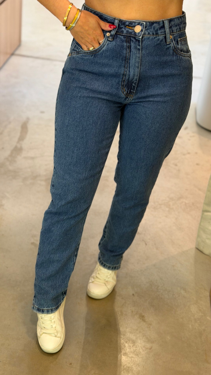 Calça Jeans Mom Tati