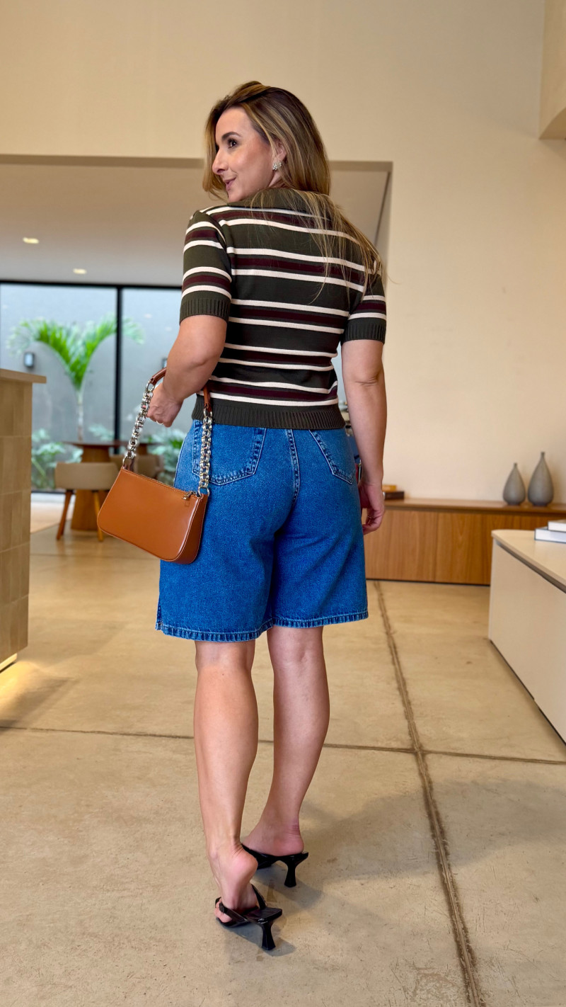 Polo Tricot Modal Marina 