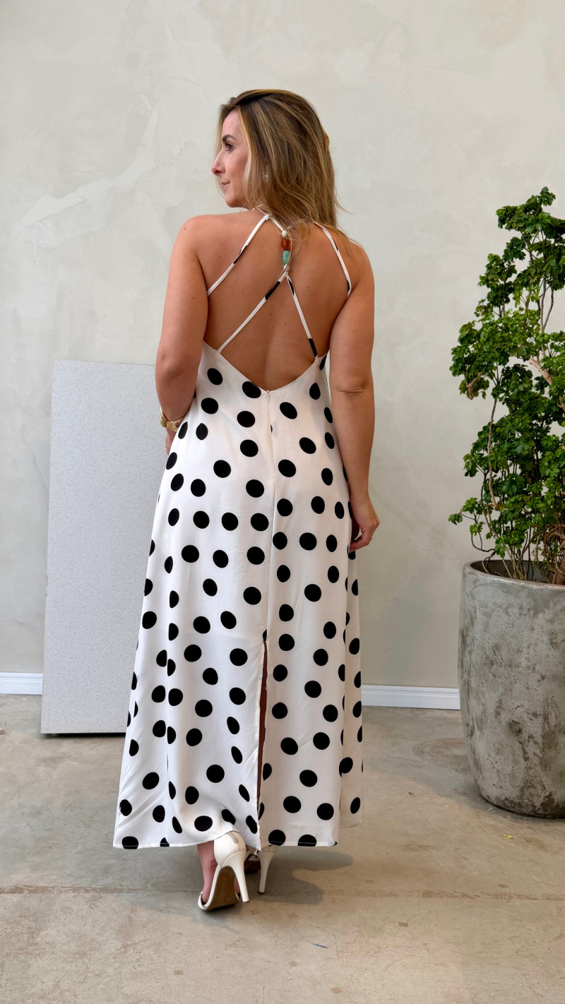 Vestido Poá Ana 