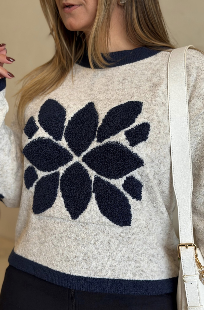 Blusa Tricot Manga Longa Jessica