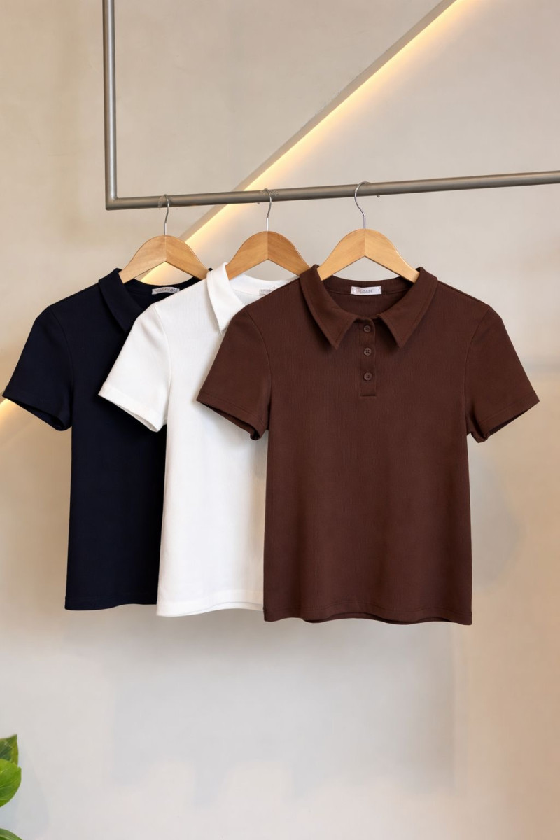 Tee Polo Canelada Gigi