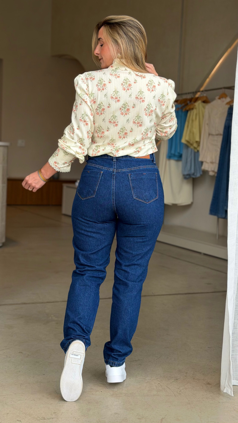 Calça Jeans Mom Mel