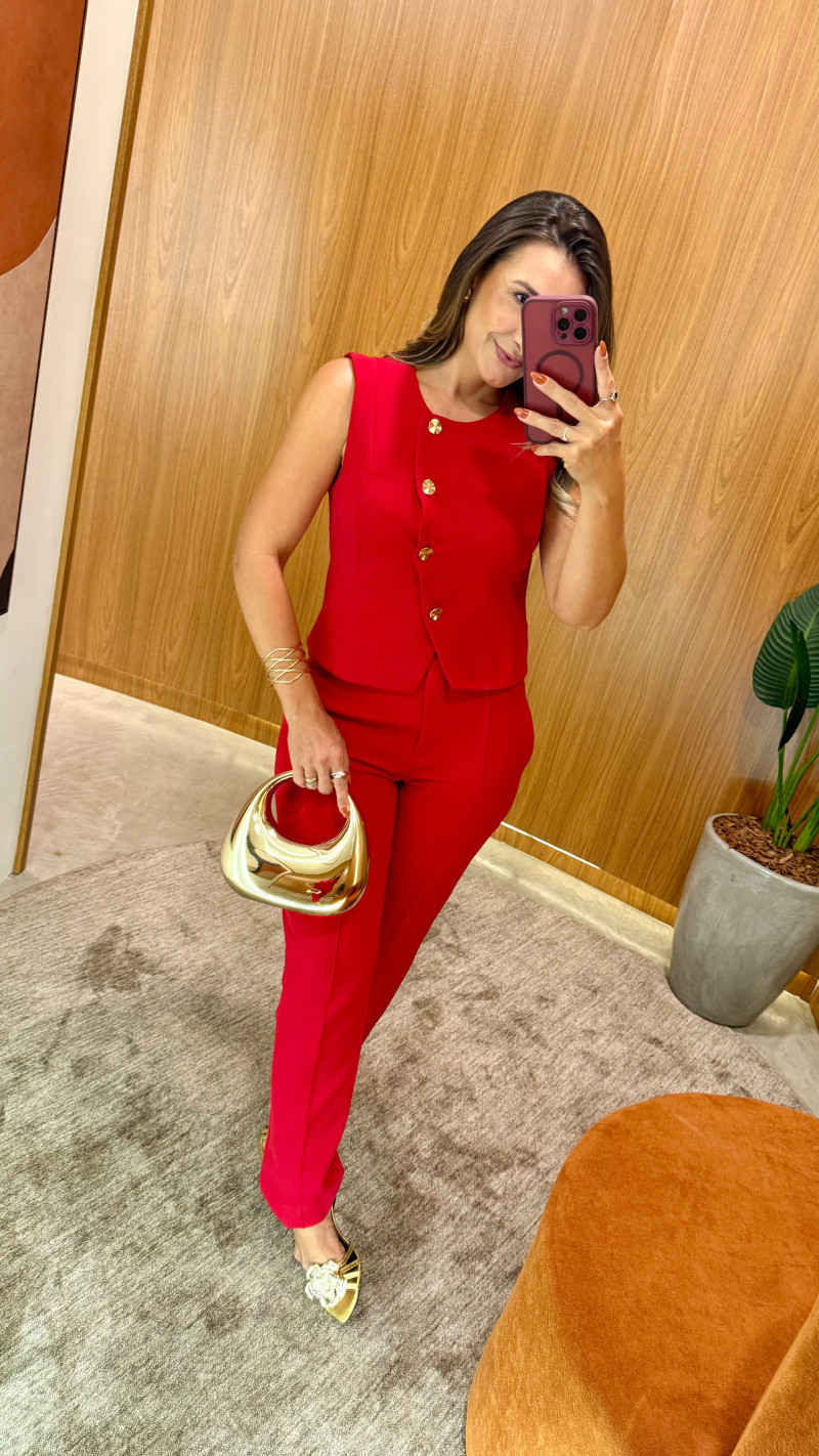 Conjunto Blusa e Calça Isabel