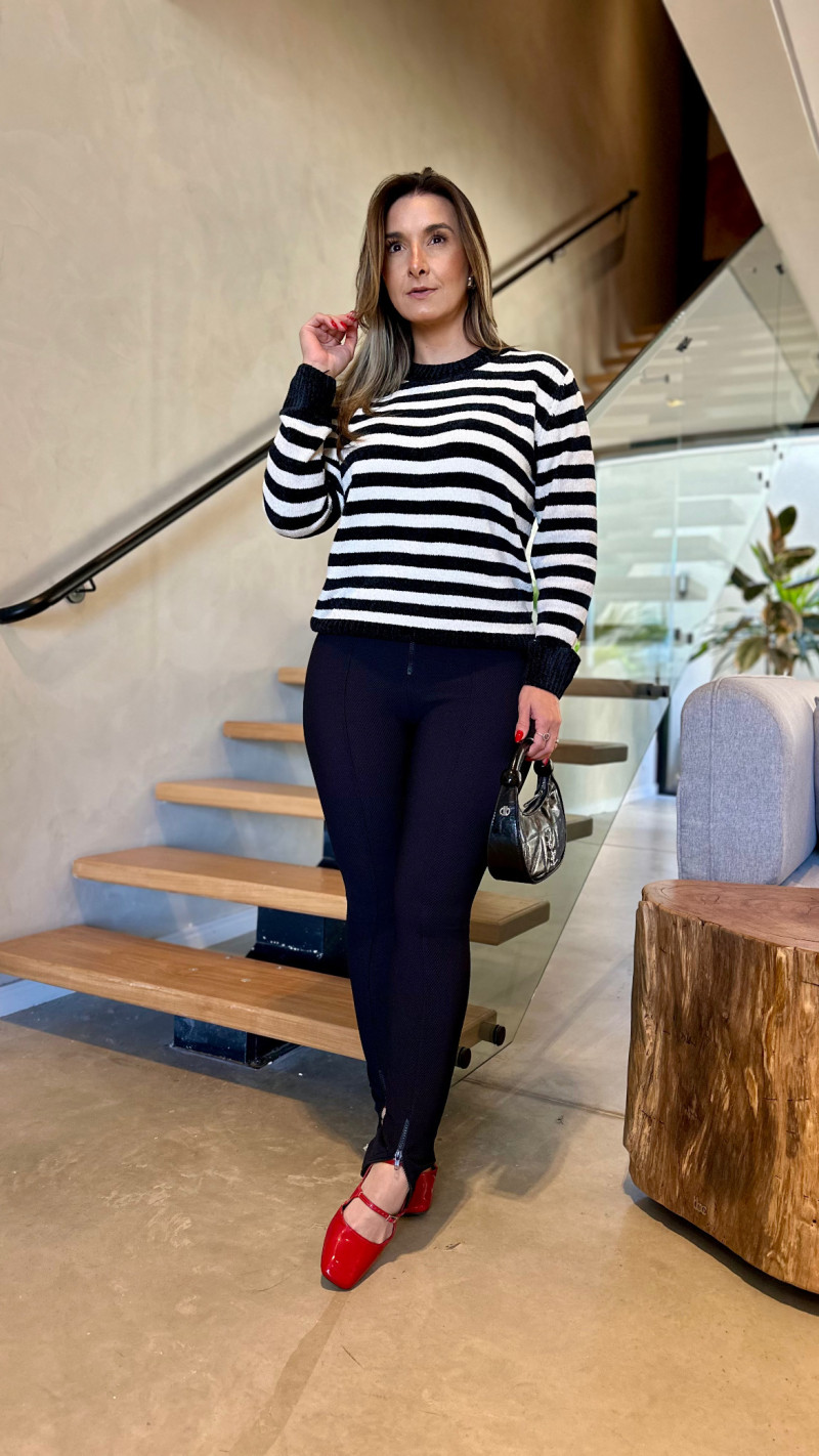 Blusa Manga Longa Tricot Mayra