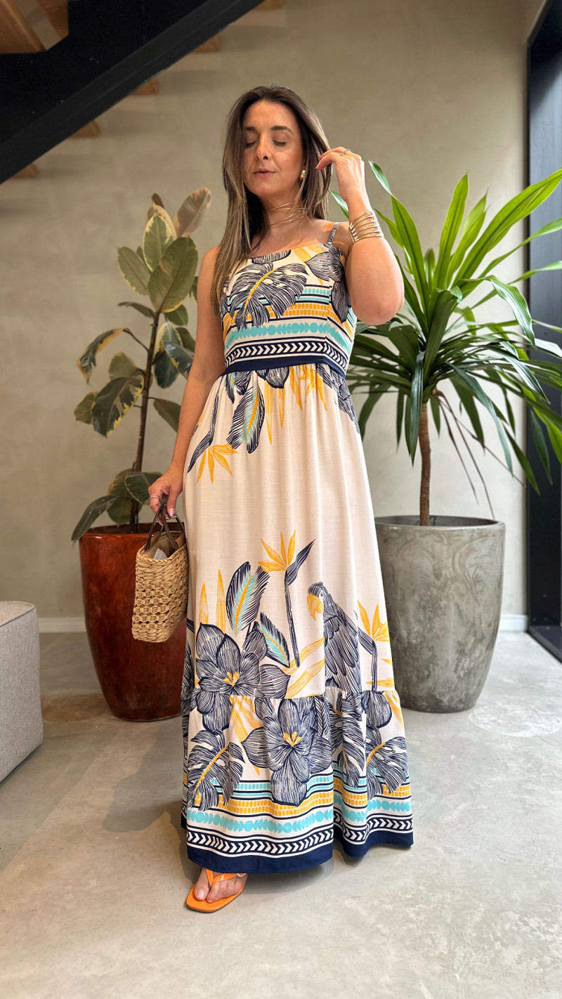 Vestido Longo Flavia 