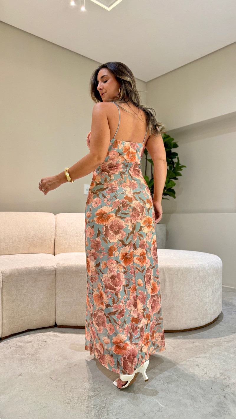 Vestido Longo Tule Camila