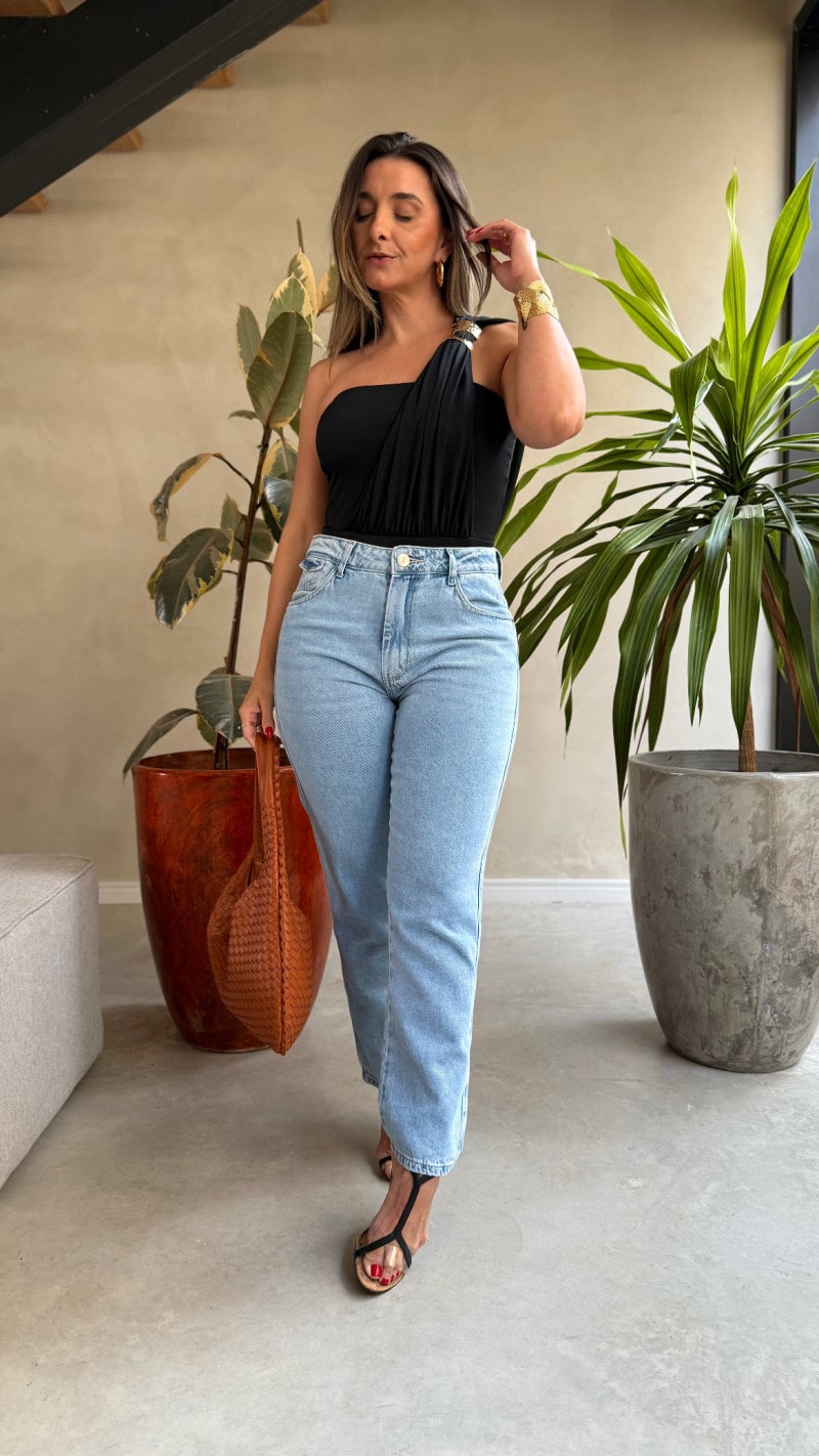 Calça Jeans Mom Duda