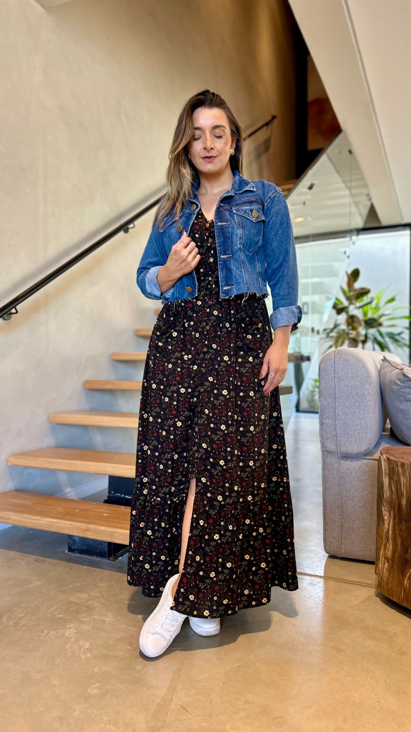 Vestido Midi Floral Bel