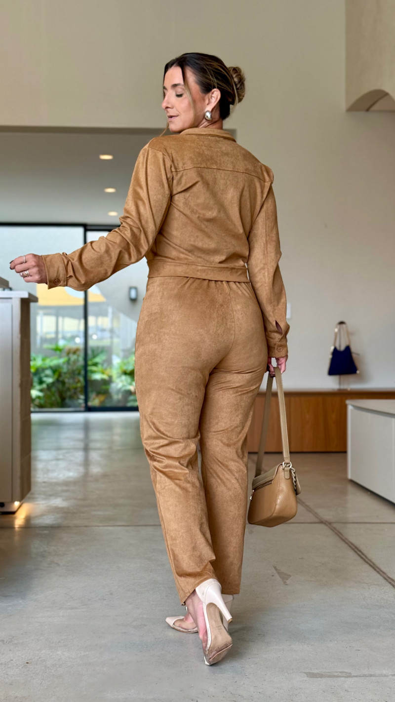 Conjunto Jaqueta E Calça Emili