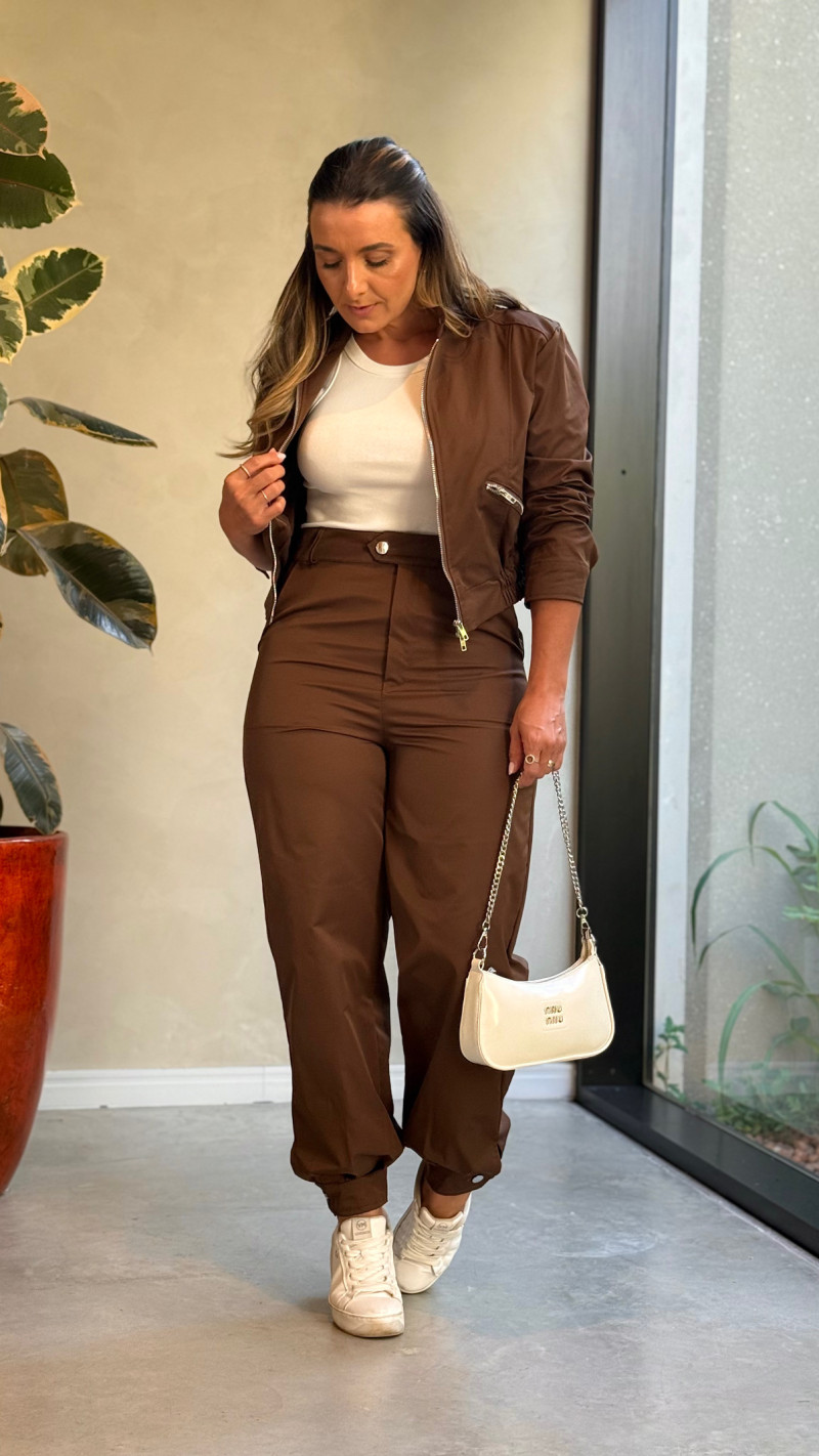 Conjunto Jaqueta E Calça Gabi