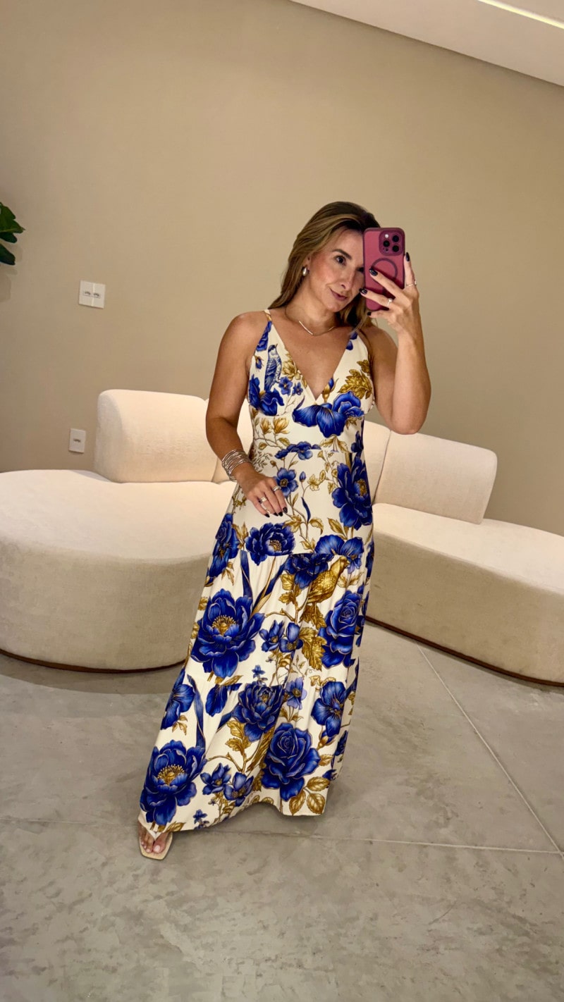 Vestido Longo Alcinha Michele