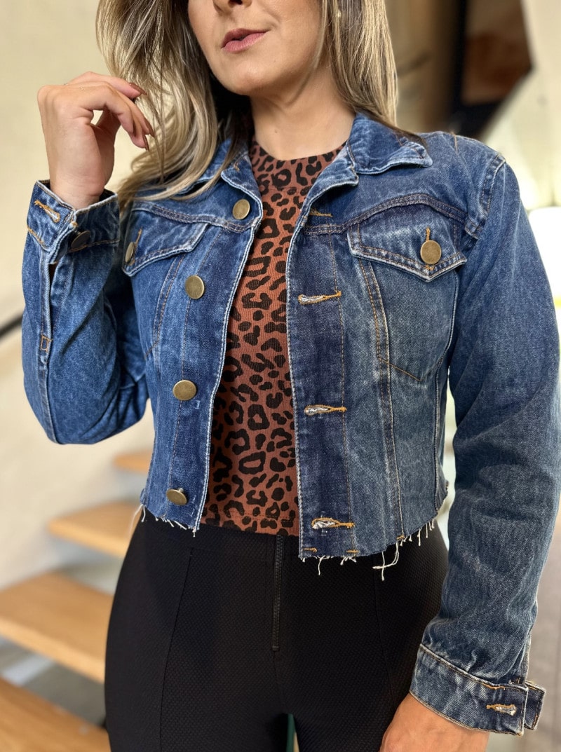 Jaqueta Jeans Alana