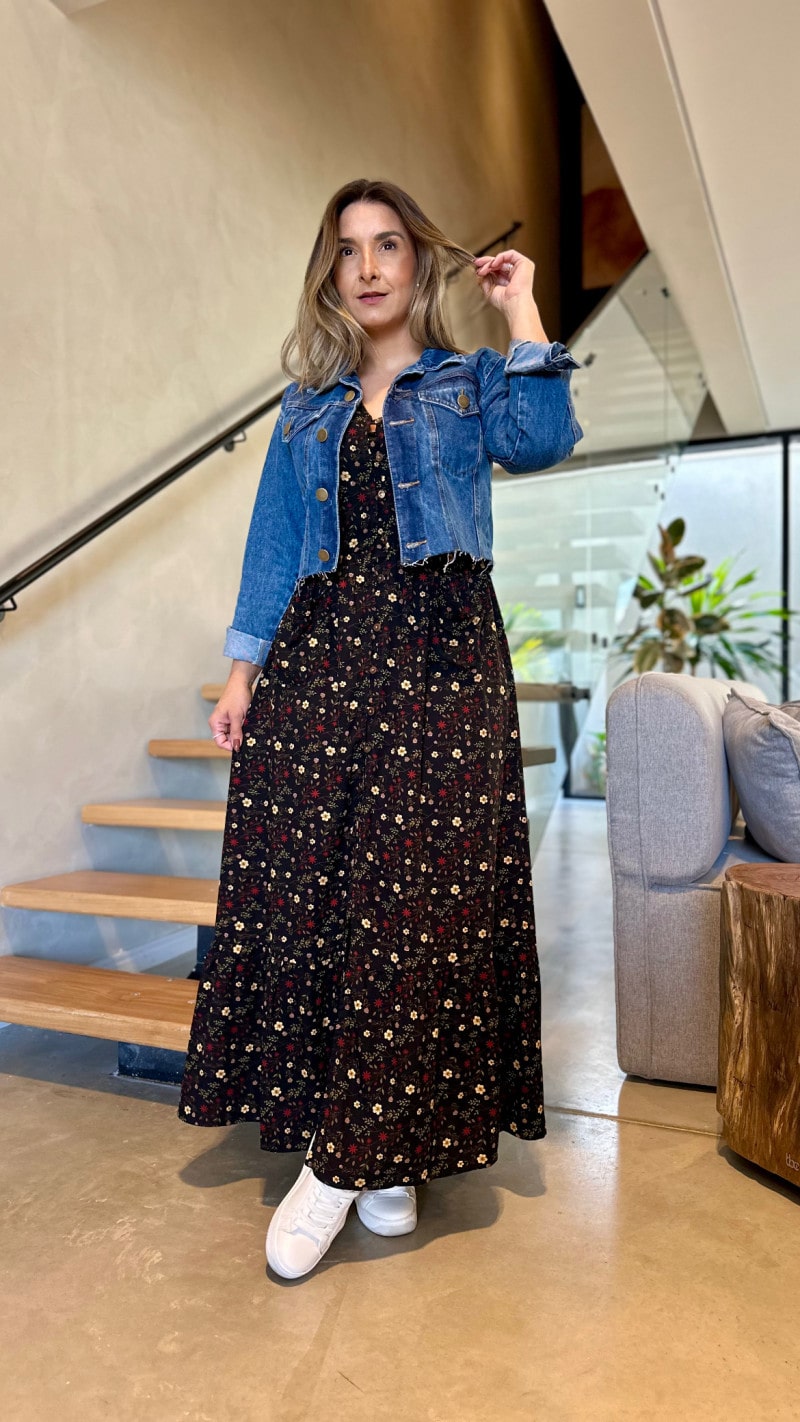 Vestido Midi Floral Bel
