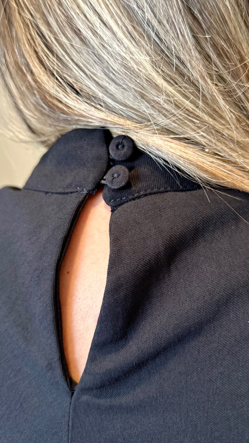 Conjunto Blusa Assimétrica E Calça Pantalona Dafne