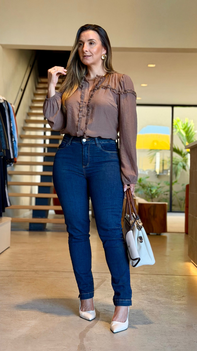 Camisa Manga Longa Ingrid