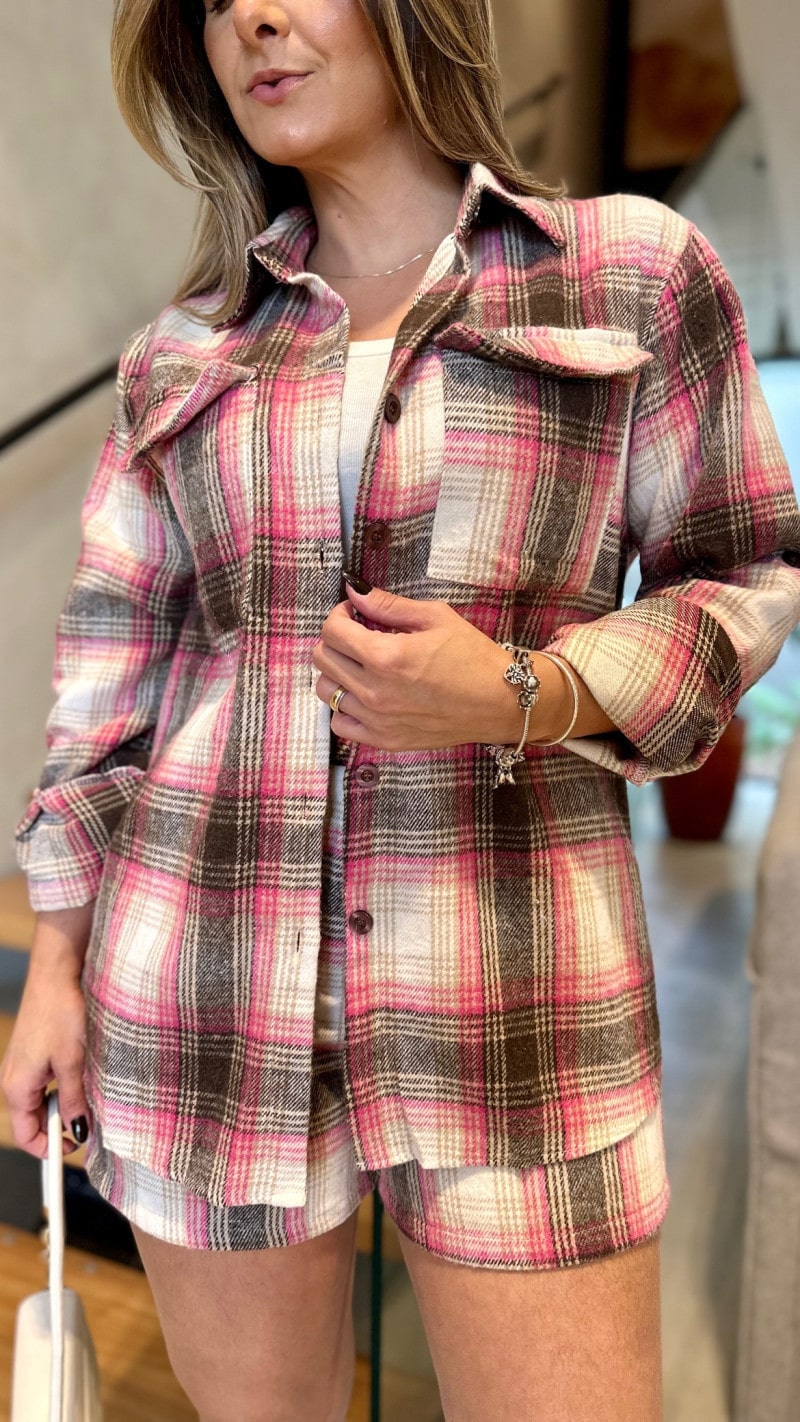 Camisa Xadrez Aurora
