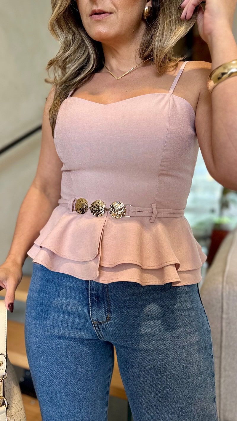 Blusa Peplun Julia 