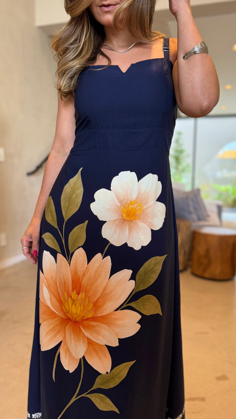 Vestido Longo Alcinha Vânia