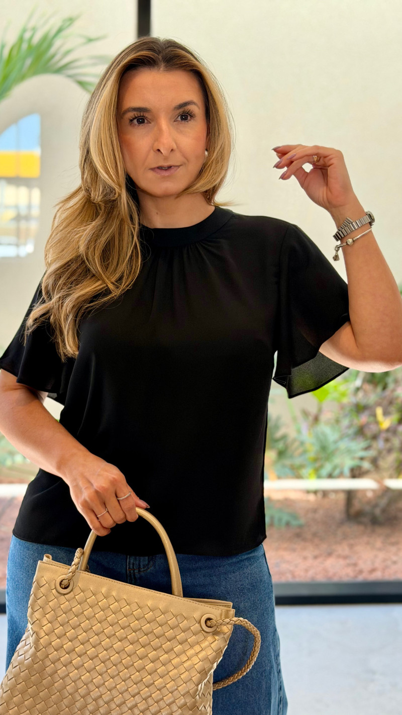 Blusa Manga Flare Larissa