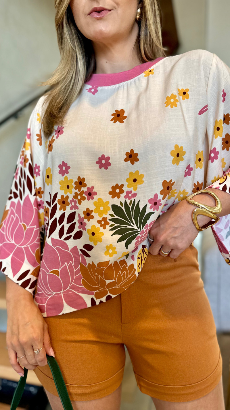 Blusa Gola Alta Flavia Cores
