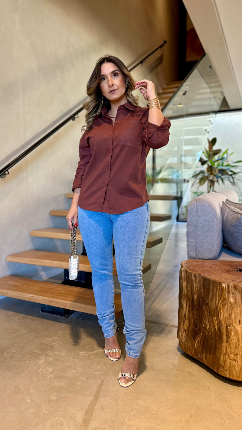 Calça Jeans Skinny Laila