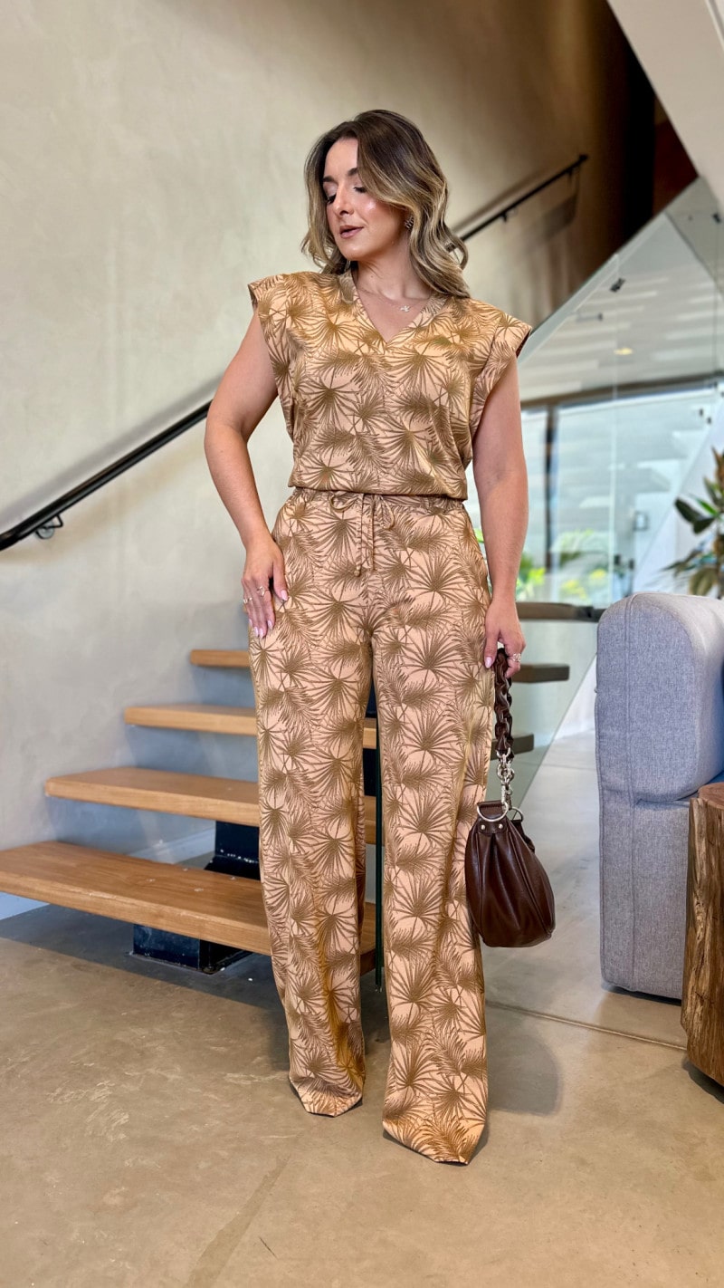 Conjunto Blusa E Calça Debora