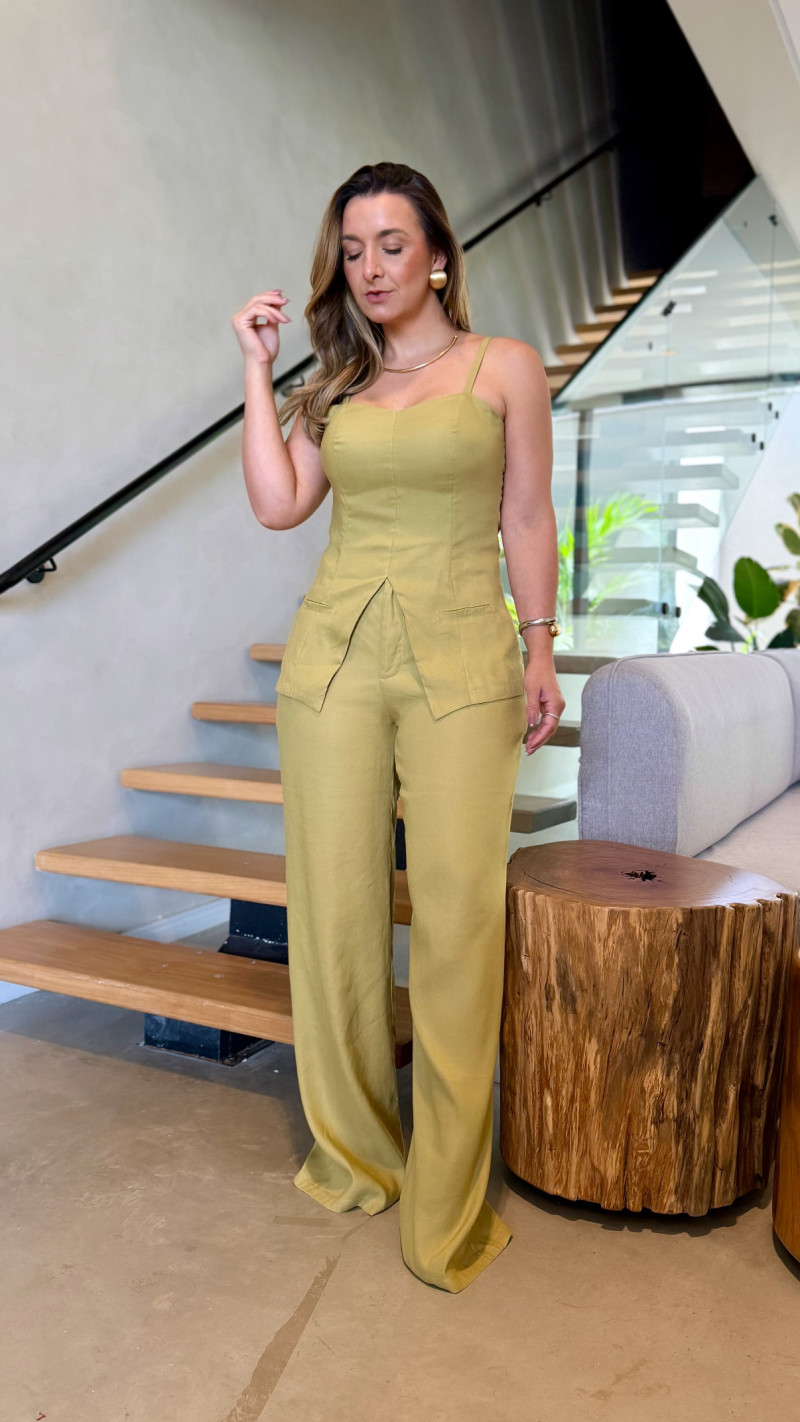 Conjunto Blusa E Calça Eva