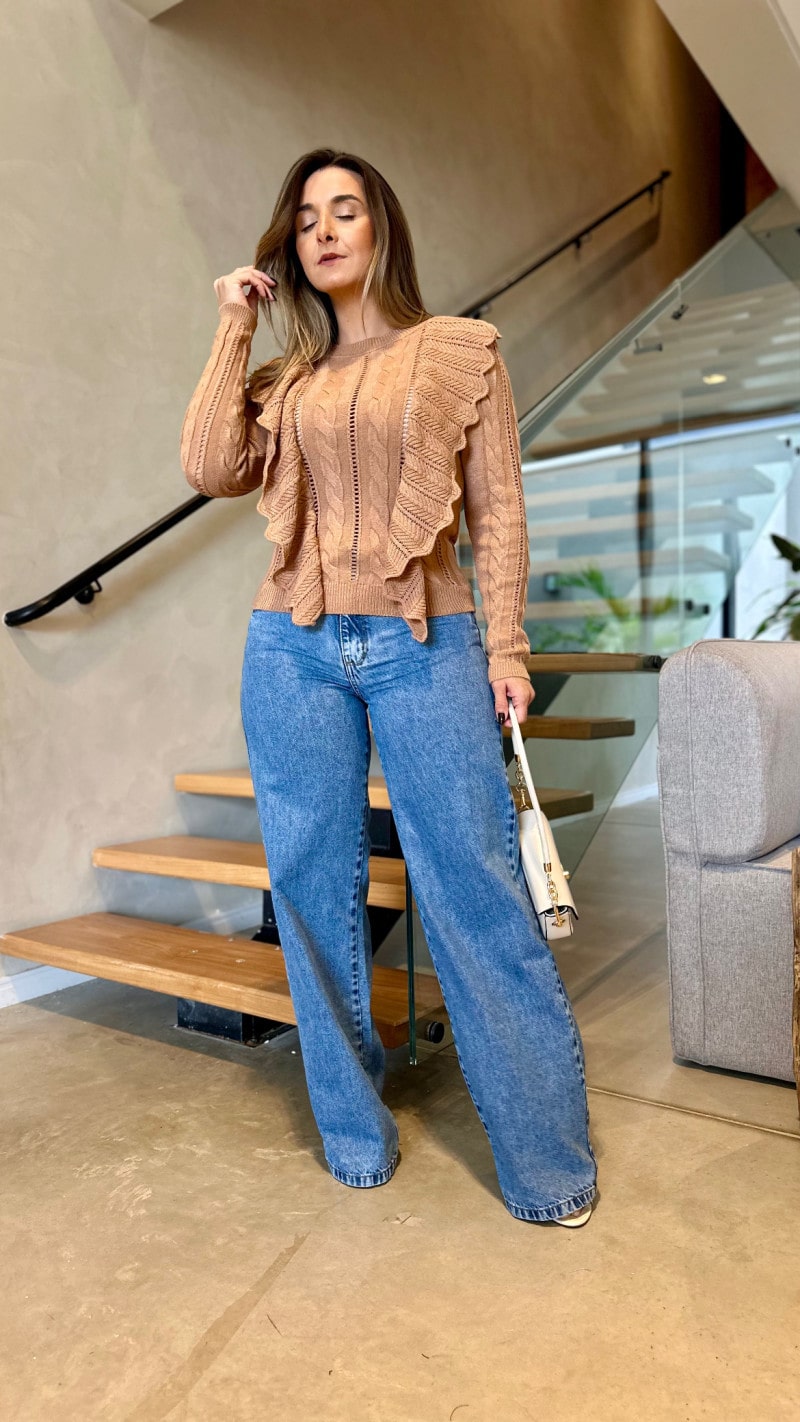 Blusa Tricot Modal Helô