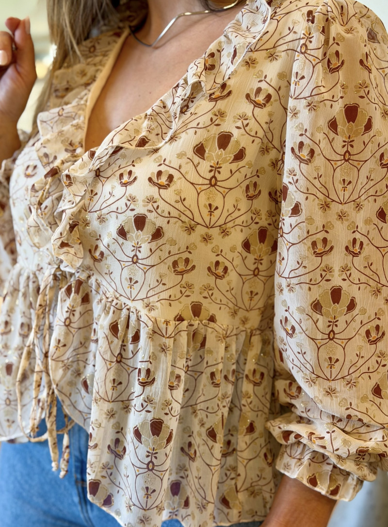 Blusa Bata Cris