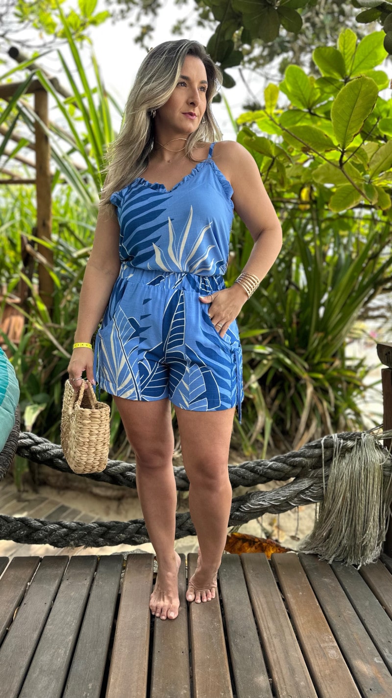 Conjunto Short E Blusa Deise