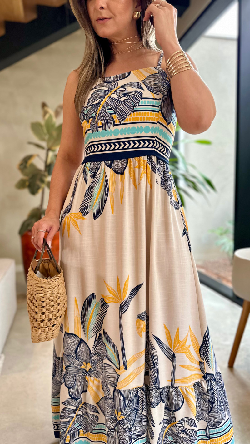 Vestido Longo Flavia 