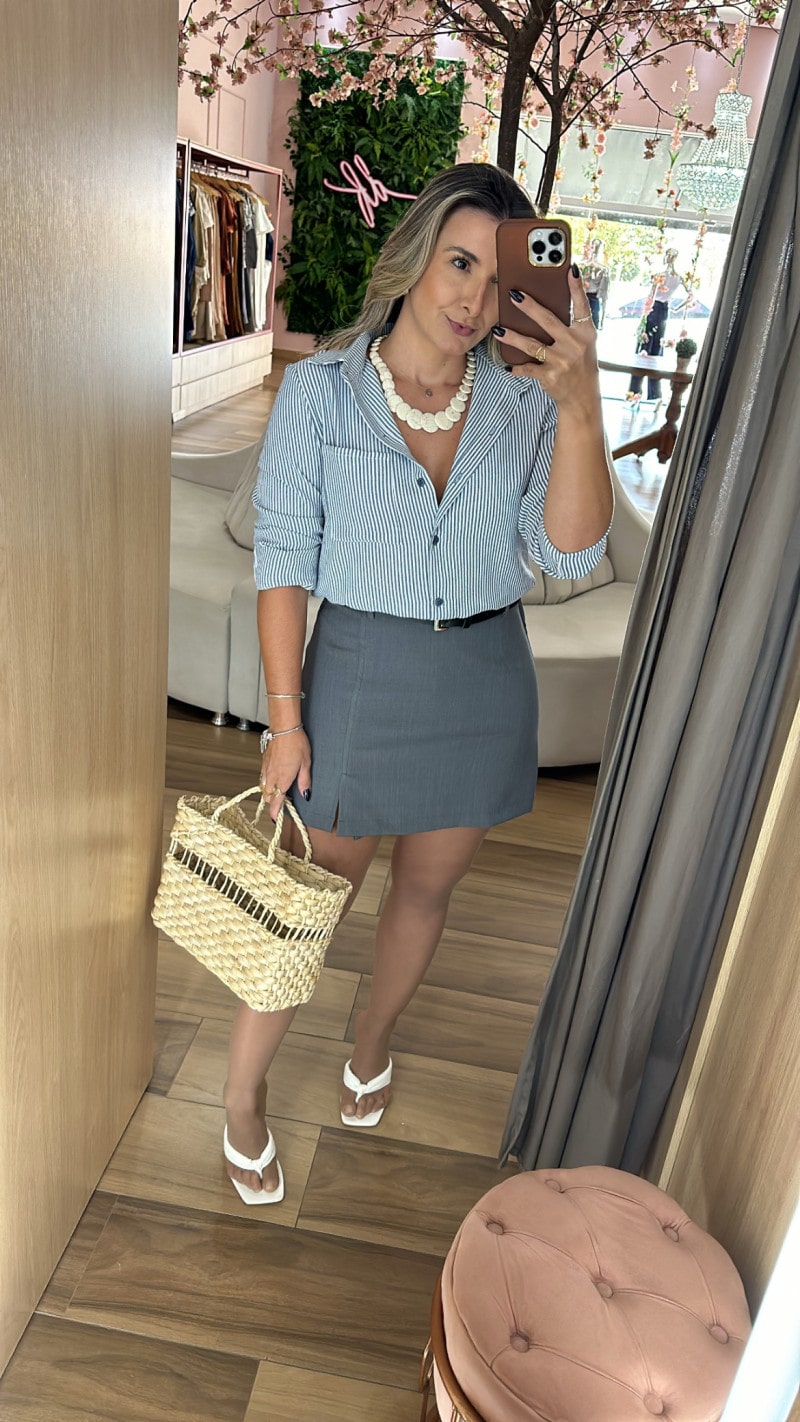 Camisa Listrada Serena